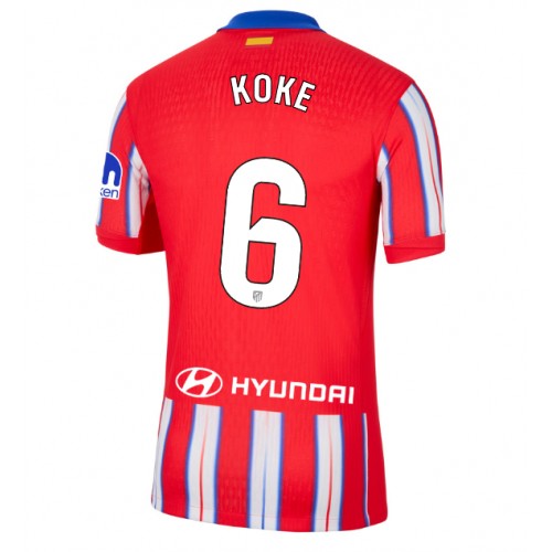 Atletico Madrid Koke #6 Domaci Dres 2024-25 Kratak Rukav